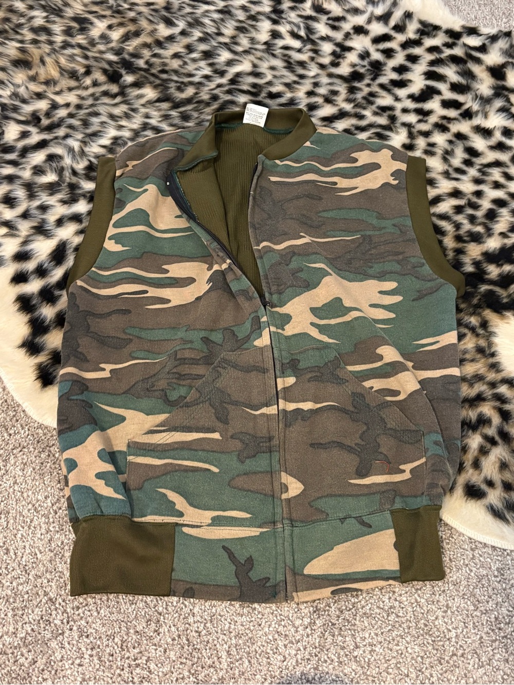 Ace Sportswear Olive Green Mens Shirt (XL)